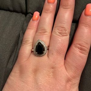 💙BOGO💙 Black CZ statement ring